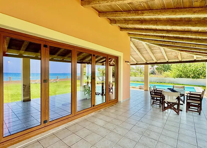 Beachfront Calypso With Private Pool By Dadovillas * Acharavi (Corfu)