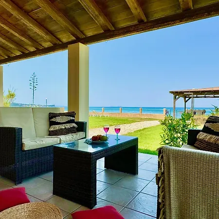 Villa Beachfront Calypso With Private Pool By Dadovillas Acharavi (Corfu)