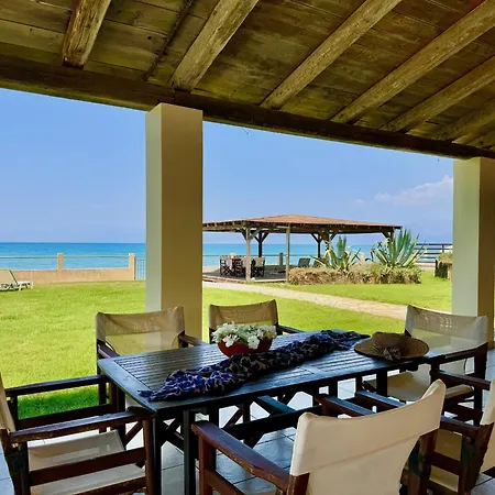 Villa Beachfront Calypso With Private Pool By Dadovillas Acharavi (Corfu)